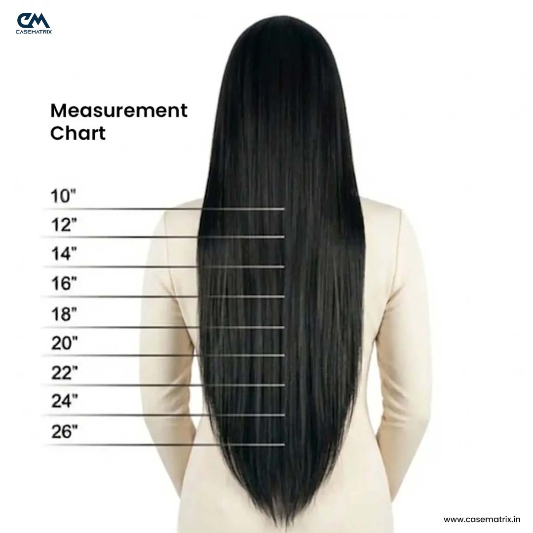 6 Pcs Set 16 Clip In Hair Extensions (Curly)
