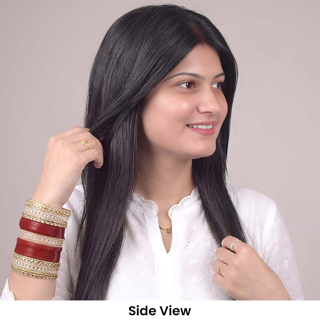 T-Part Lace Hair Topper – Centre Part & Crown 10 Inch, 2.8×3.6 Base