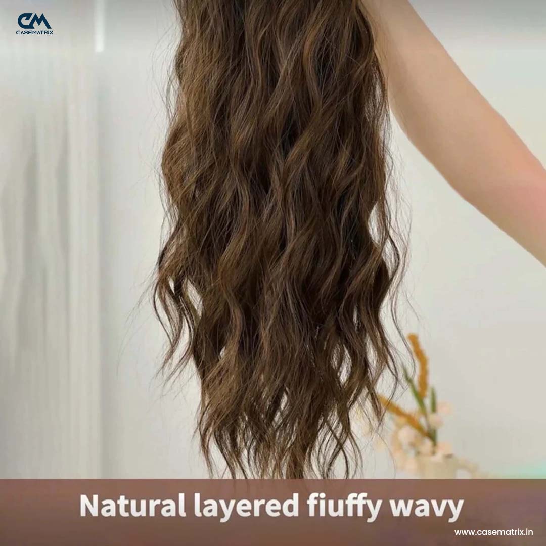 7 Pcs Set 16 Clip In Hair Extensions (Wavy)