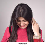 Silk Base Hair Topper – Mid Crown Coverage for Thinning Hair, 3×5 Base