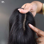 Silk Base Hair Topper – Crown Scalp 2.5×5 Base