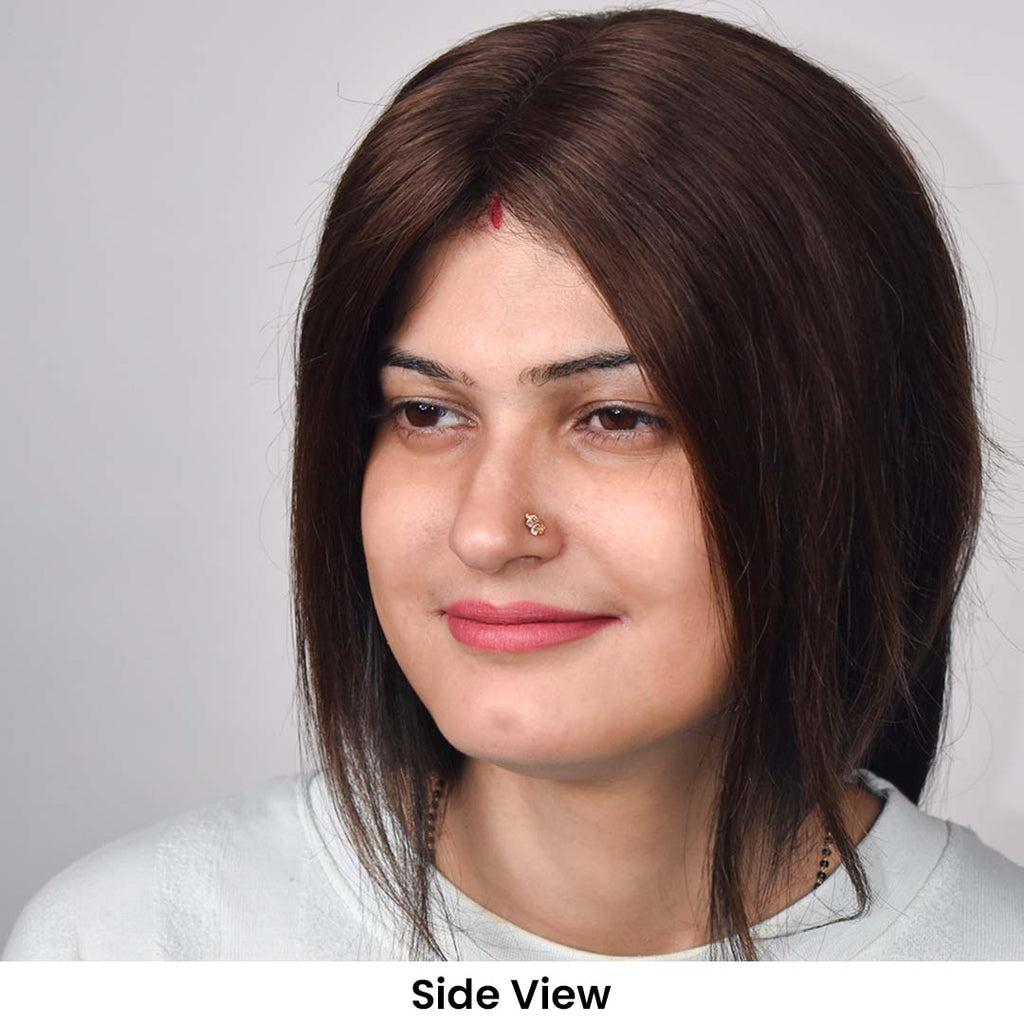 Swiss Lace Hair Topper for Women 2.6*4.5inch