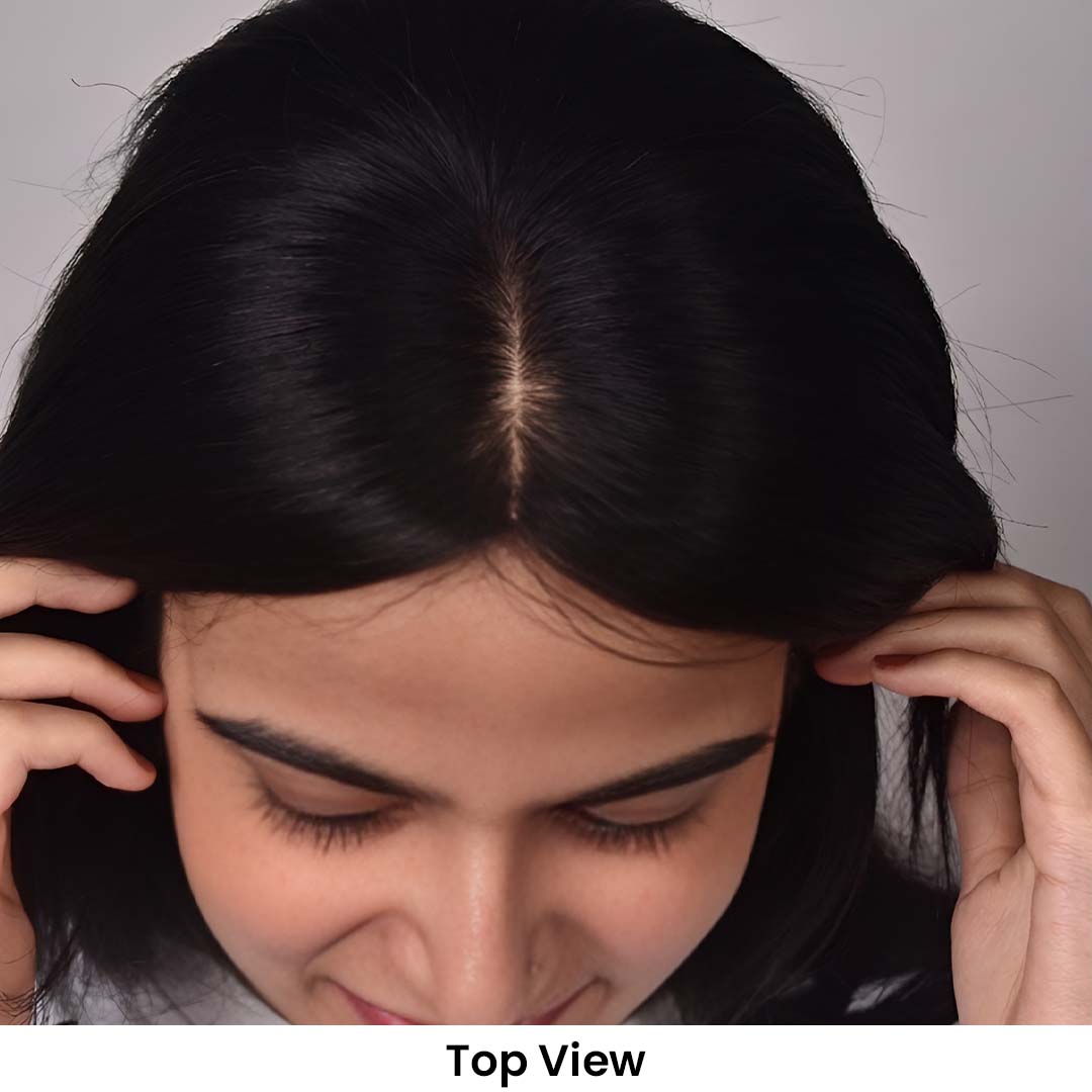 Mini Silk Base Scalp Hair Topper 3*4Inc