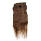 1 Piece 4 Clip-In Straight Hair Extension - Brown