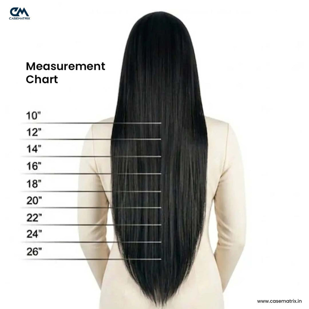 7 Pcs Set 16 Clip In Hair Extensions (Wavy)
