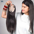 Silk Base Hair Topper – Large Crown Coverage for Severe Hair Loss, 4.5×6 Base