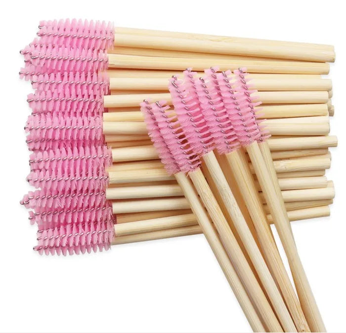 Bamboo Disposable Lash & Brow Brushes