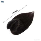 Lace Hair Topper – 14 Inch, Crown & Part Line Coverage for Thinning Hair