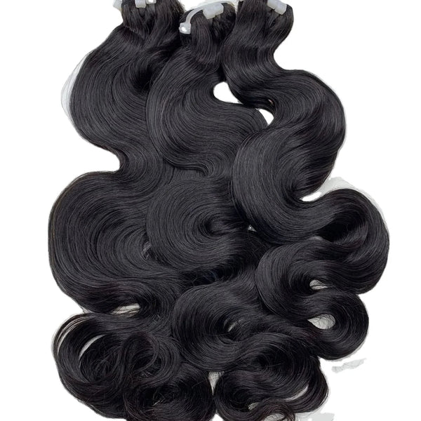 Body Wave Lace Closure Natural Hair Weft
