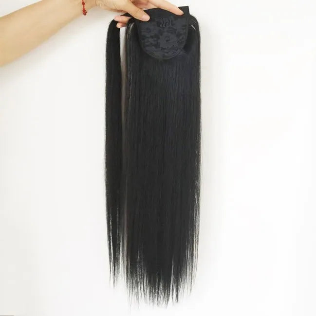 100% Virgin Human Brazilian Ponytail Hair Extension