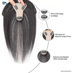 T-Part Silk Base Hair Topper – Centre Part Crown Coverage, 12 Inch, 2.8×3.2 Base