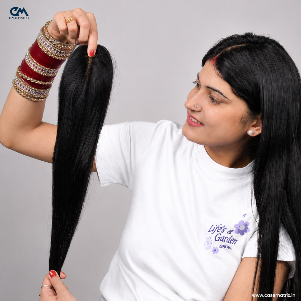 Silk Base Hair Topper – Crown Scalp 2.5×5 Base