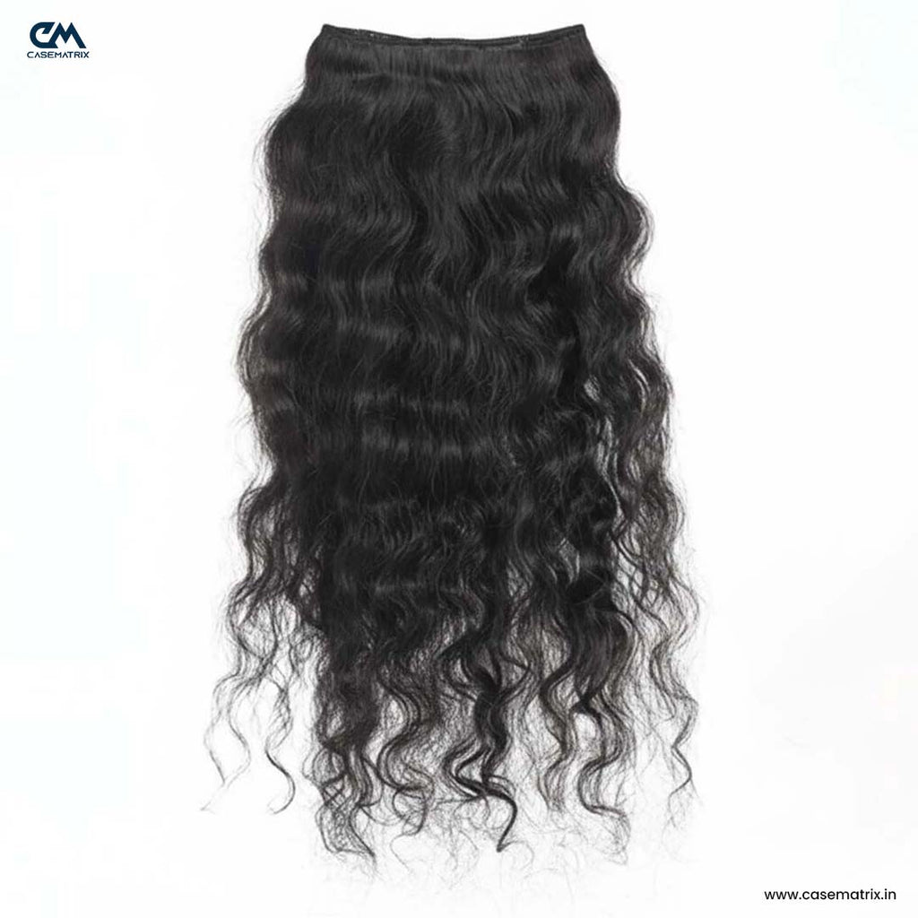 Single Piece 4 Clip Volumizer (Curly)
