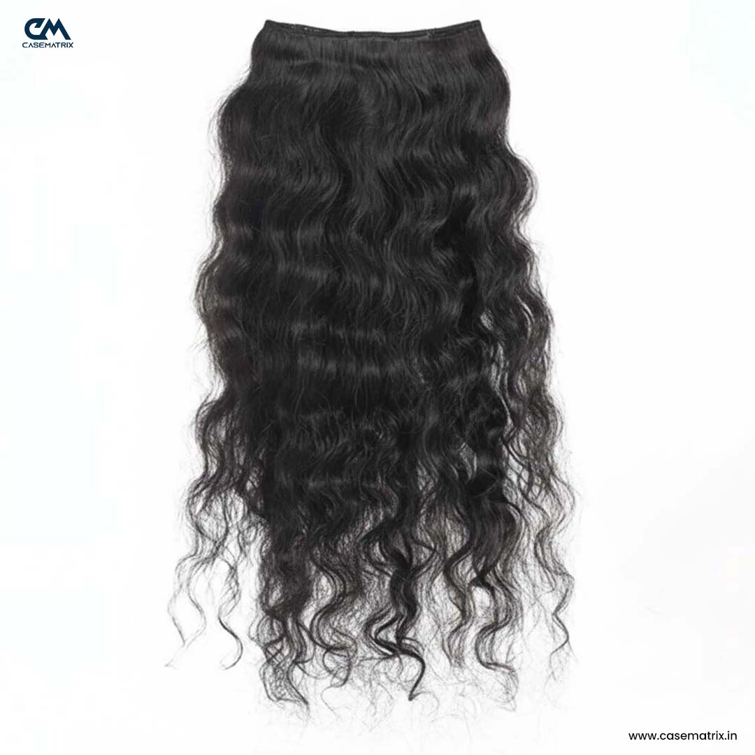 Single Piece 4 Clip Volumizer (Curly)