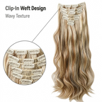 Clip-In European Hair Extension