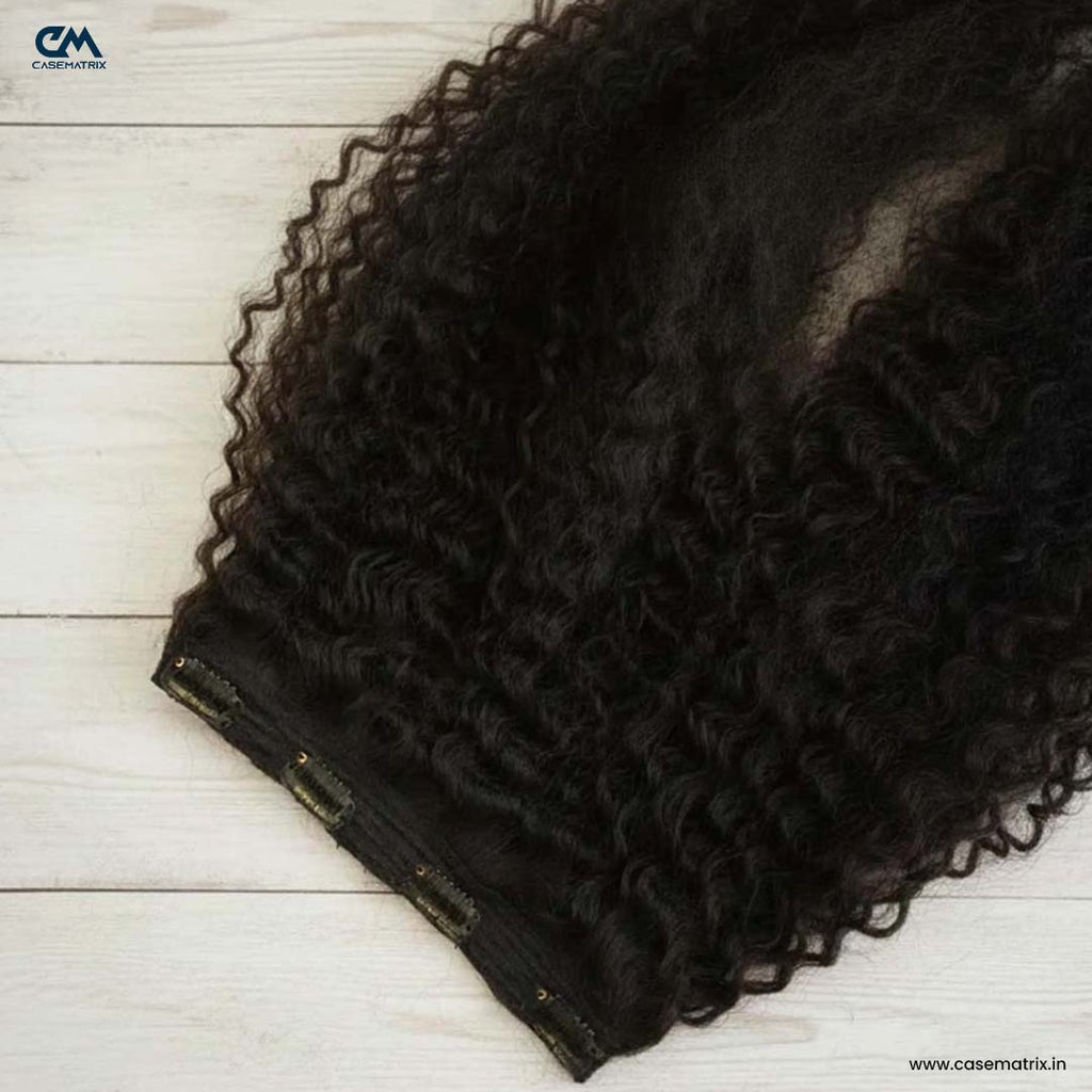 Single Piece 4 Clip Volumizer (Curly)
