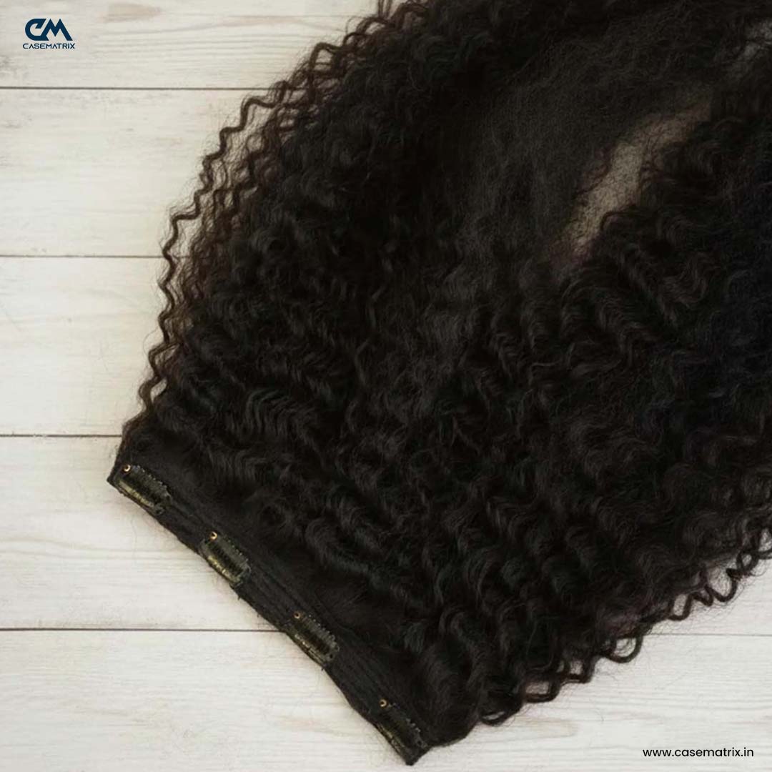 Single Piece 4 Clip Volumizer (Curly)
