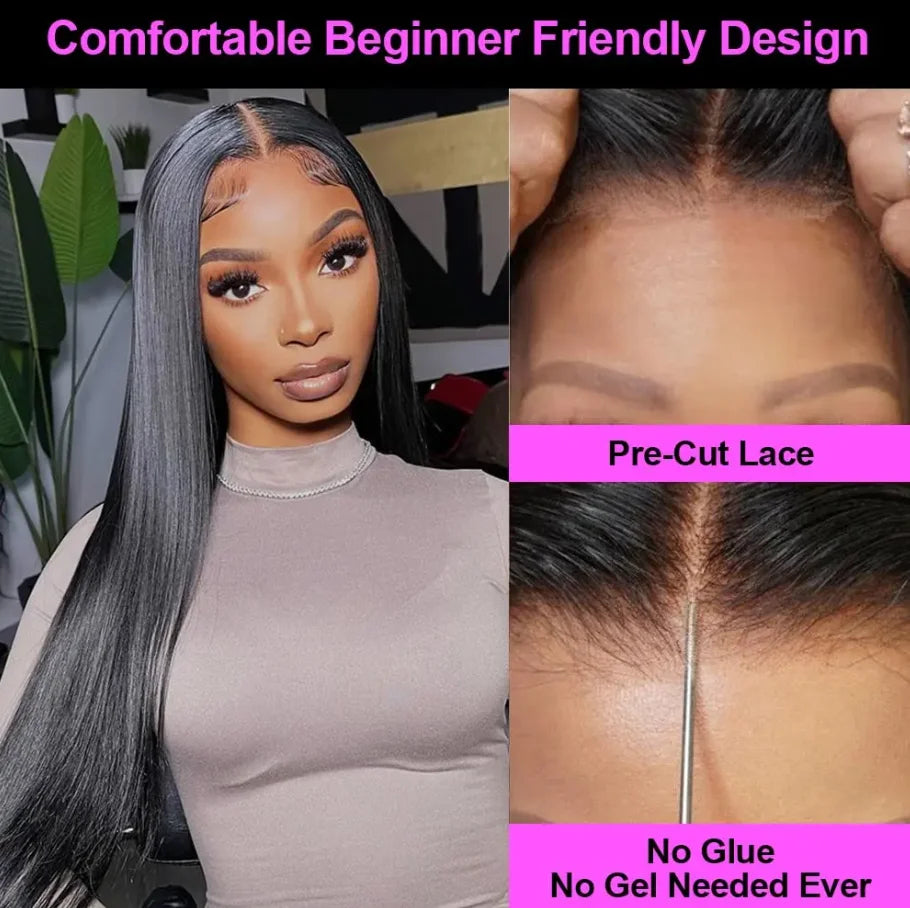Wear and Go 13x6 HD Lace Front Human Hair Wigs