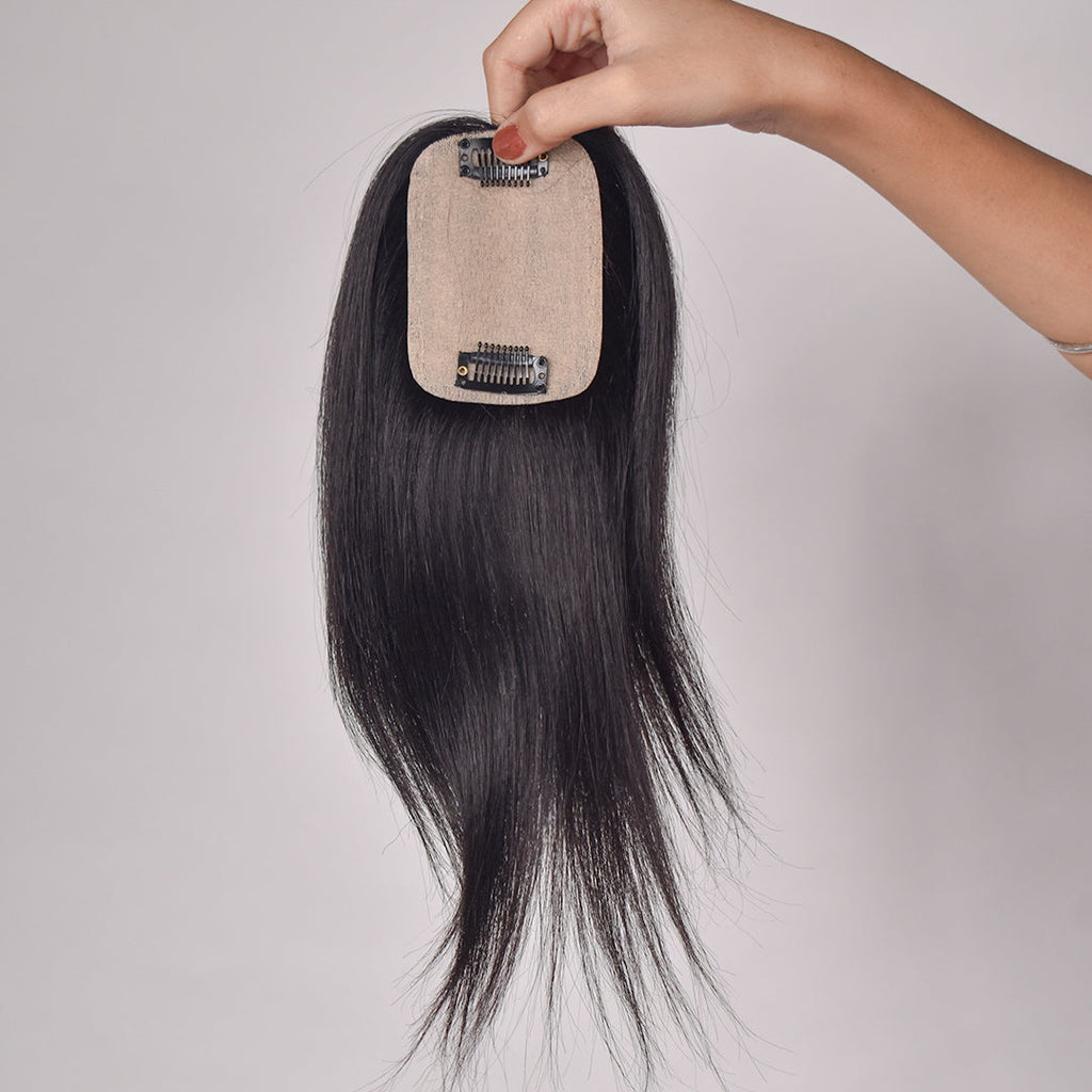 Mini Silk Base Scalp Hair Topper 3*4Inc