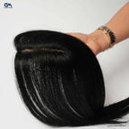 Lace Hair Topper – 18 Inch, Crown & Part Line Coverage for Thinning Hair
