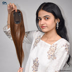 Lace Hair Topper – 14 Inch, Crown & Part Line Coverage for Thinning Hair