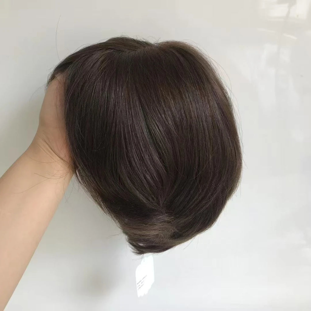 European Human Hair Silk Top Lace Wigs