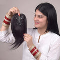 T-Part Lace Hair Topper – Centre Part & Crown 10 Inch, 2.8×3.6 Base