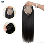 Silk Base Hair Topper – Large Crown Coverage for Severe Hair Loss, 4.5×6 Base