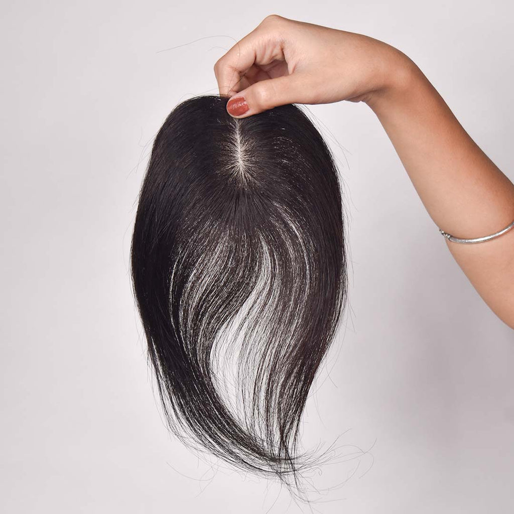 Mini Silk Base Hair Topper 1.5*3Inc