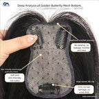 Gold-Wire Silk Base Hair Extensions 2.6*4.5Inc