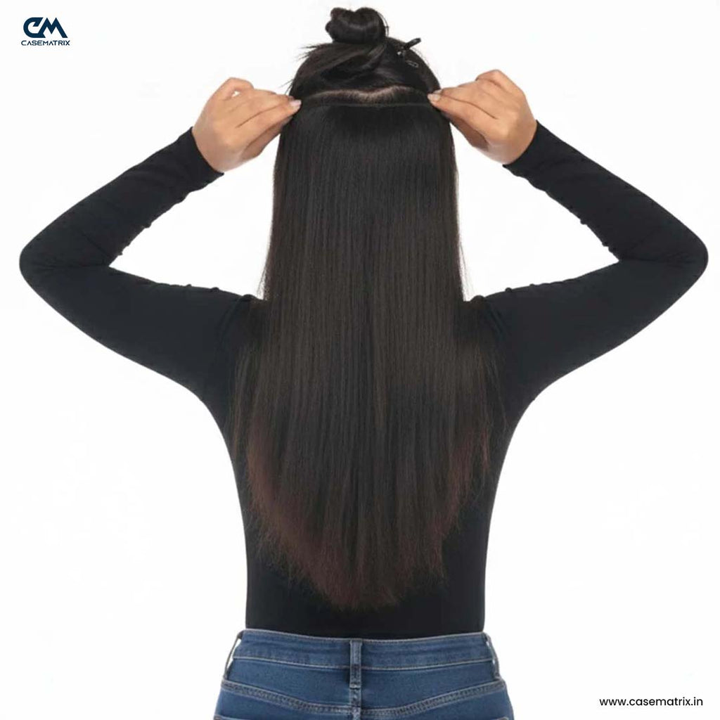Single Piece 4 Clip Volumizer (Straight)