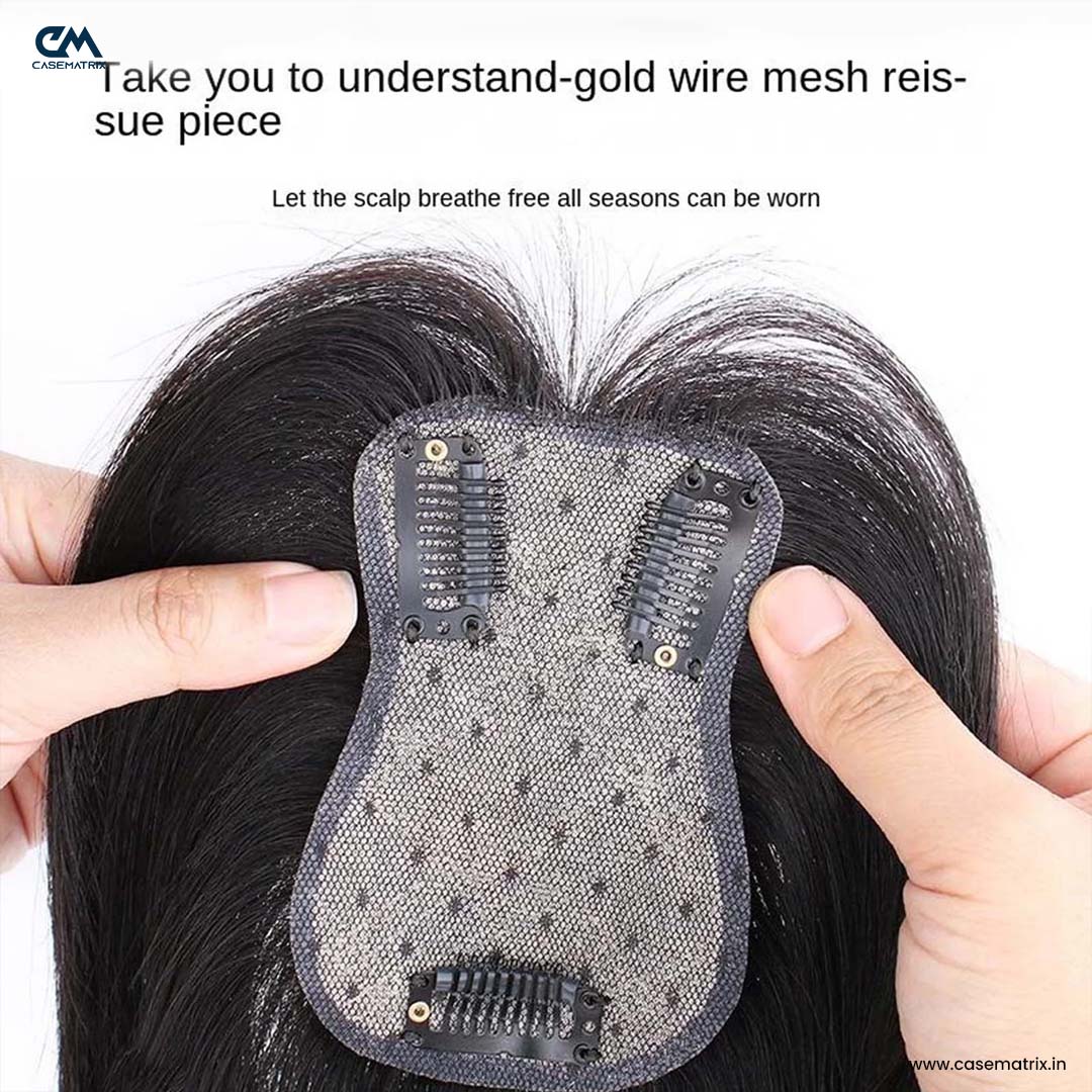 Gold-Wire Silk Base Hair Extensions 2.6*4.5Inc