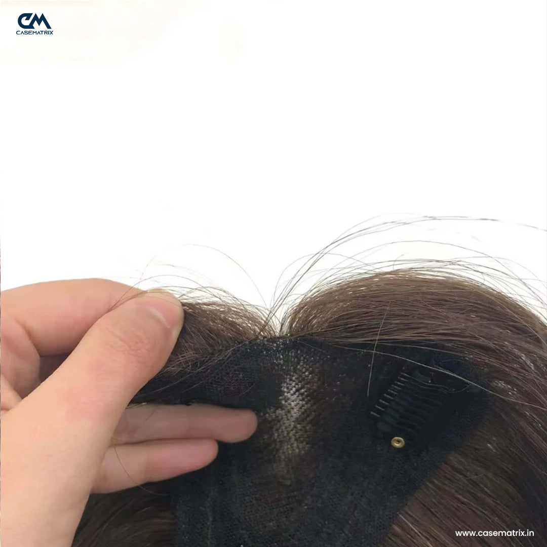 Swiss Lace Hair Topper for Women 2.6*4.5inch