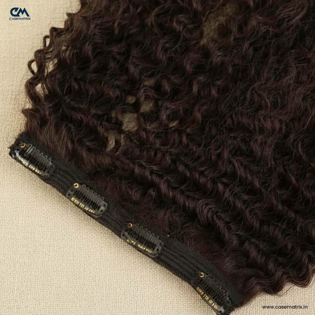 Single Piece 4 Clip Volumizer (Curly)