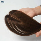 Lace Hair Topper – 18 Inch, Crown & Part Line Coverage for Thinning Hair