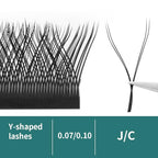 Y Shape Eyelashes