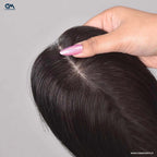 Silk Base Hair Topper – Large Crown Coverage for Severe Hair Loss, 4.5×6 Base