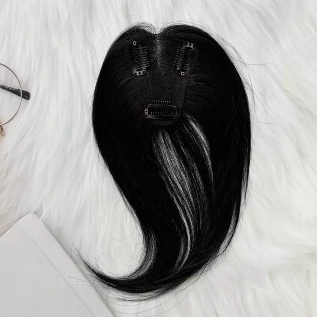 T-Part Lace Hair Topper – Centre Part & Crown 10 Inch, 2.8×3.6 Base