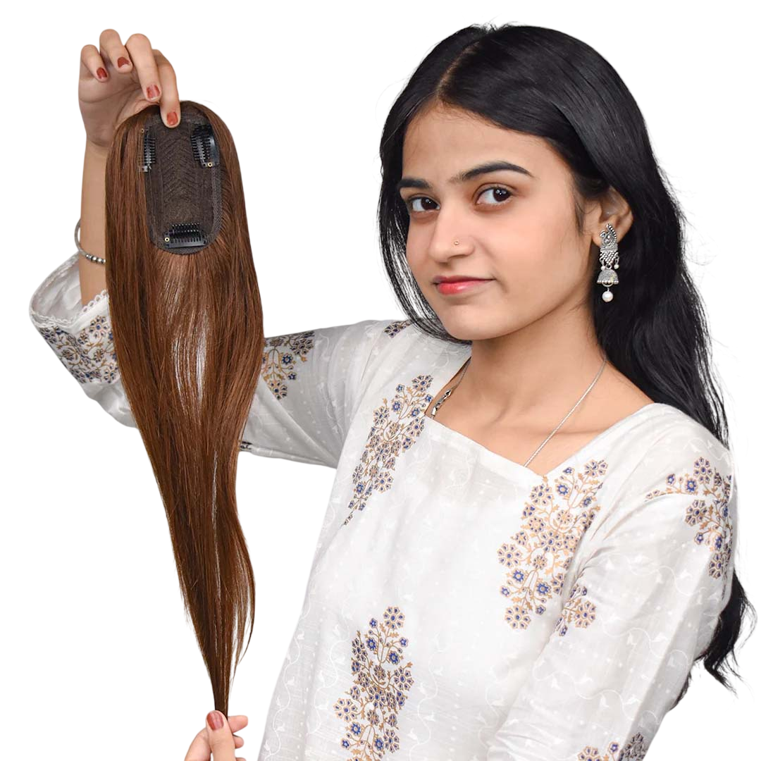 Invisible Human Hair Lace Topper