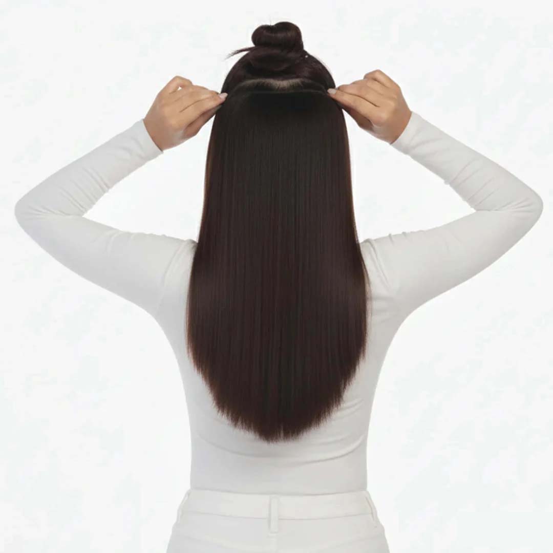 Single Piece 4 Clip Volumizer (Straight)