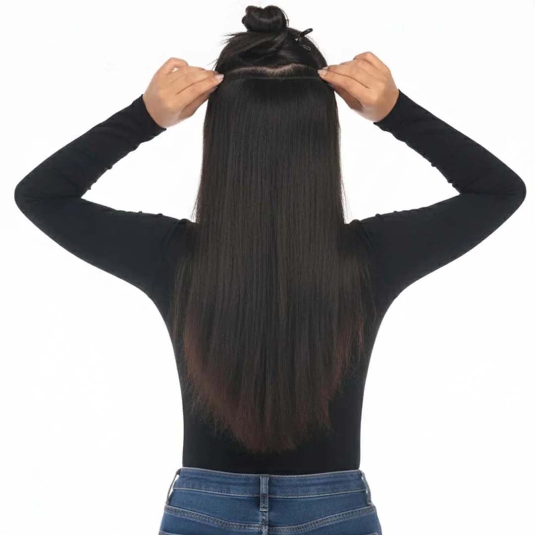 Single Piece 4 Clip Volumizer (Straight)