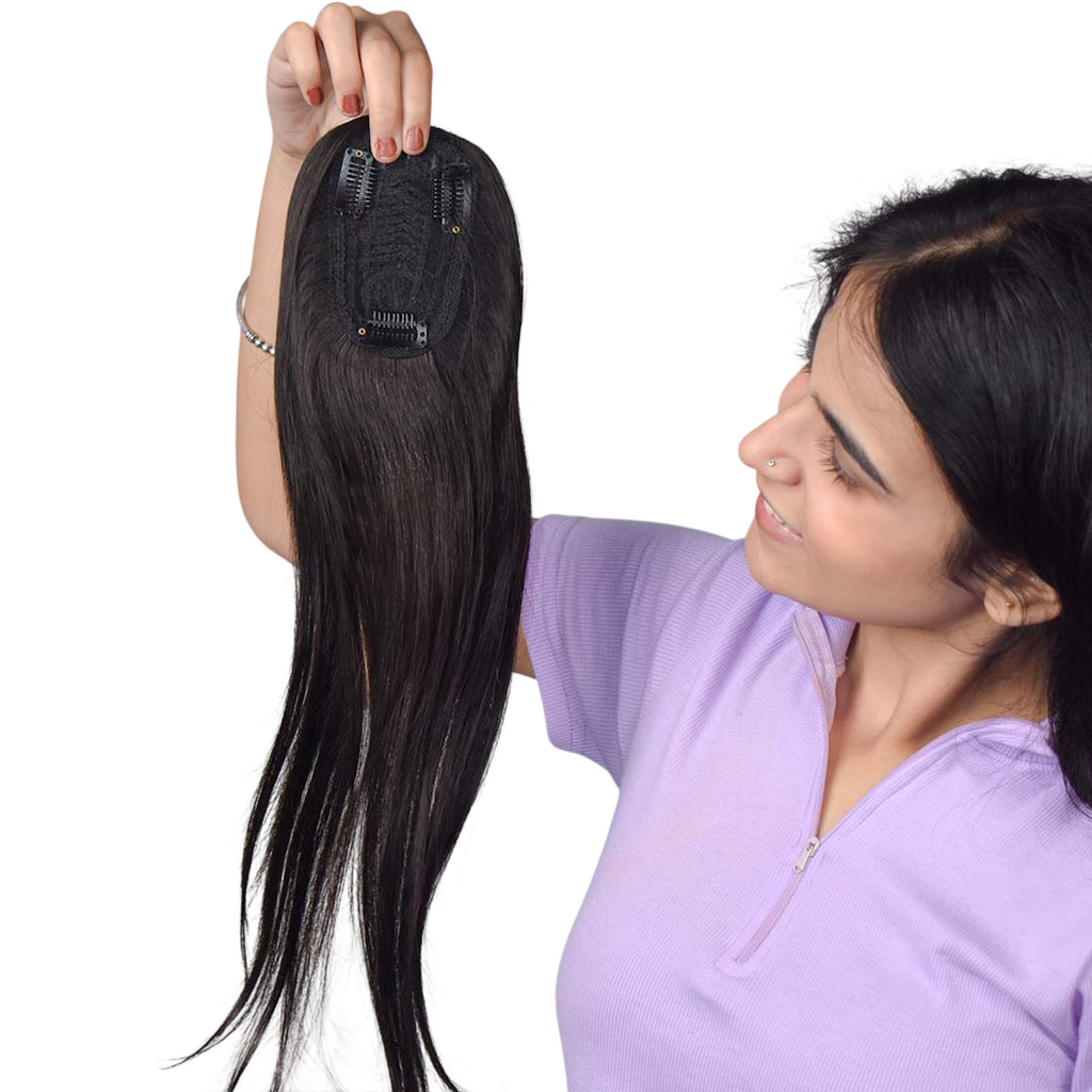 Invisible Human Hair Lace Topper