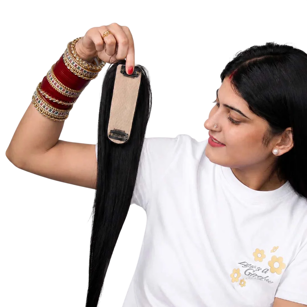 Silk Base Human Hair Topper 2.5*5Inc