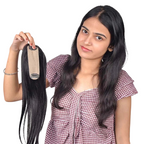 Silk Base Human Hair Topper 1.5*5Inc