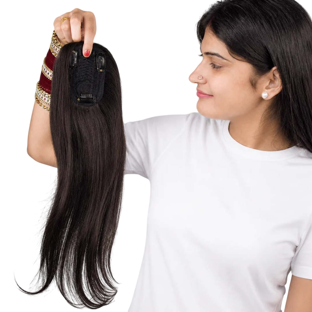 Invisible Human Hair Lace Topper