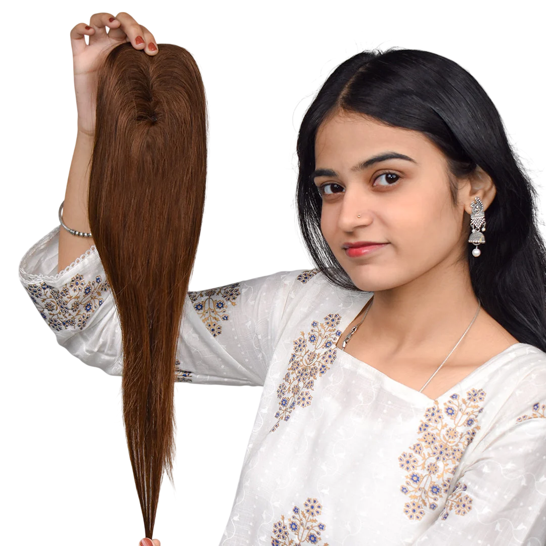 Invisible Human Hair Lace Topper