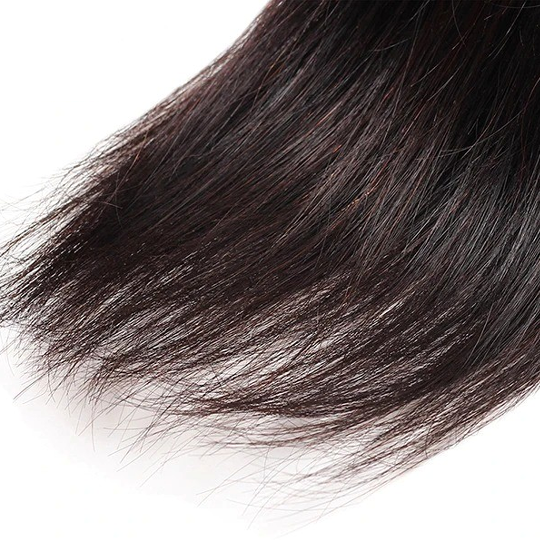 Frontal Straight Hair Wig Knots Bleached