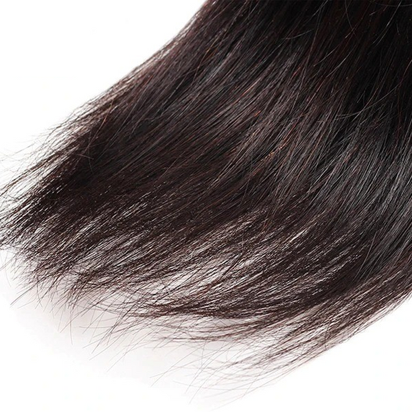 Frontal Straight Hair Wig Knots Bleached