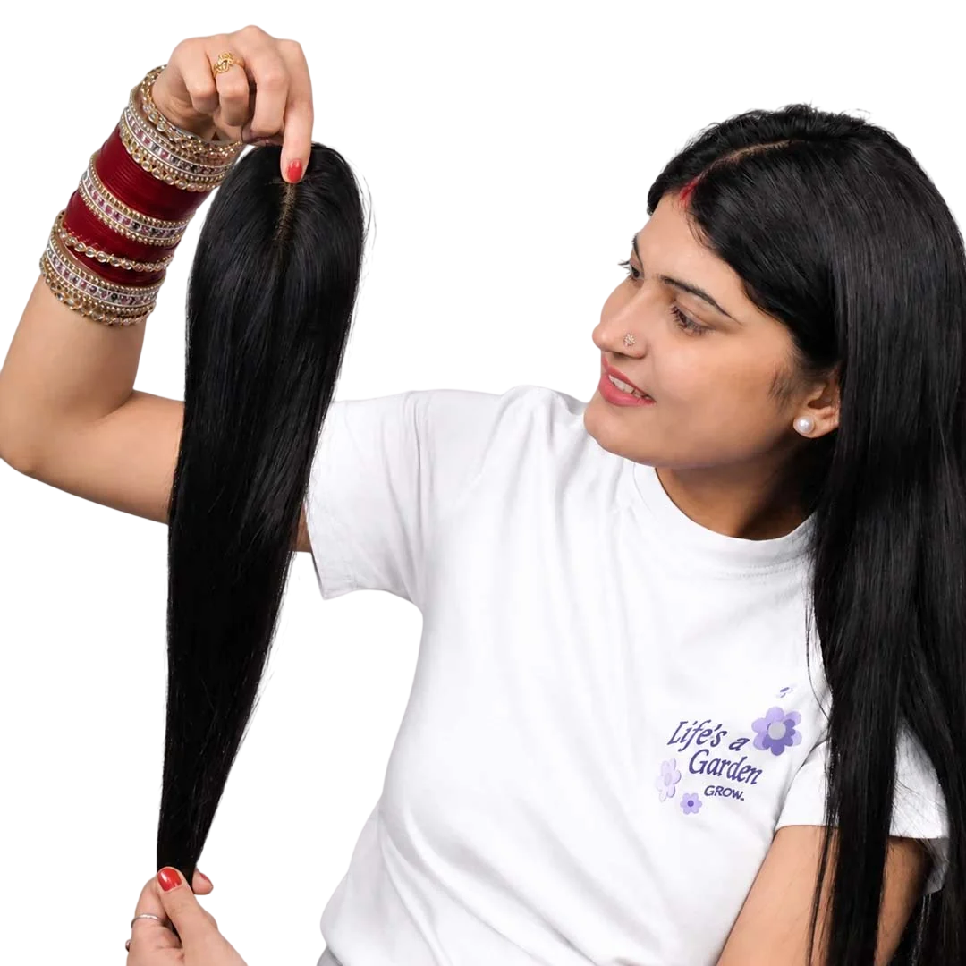 Silk Base Human Hair Topper 2.5*5Inc