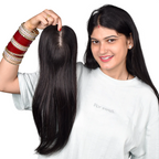 Silk Base Human Hair Topper 4.5*6Inc